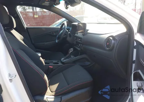 2022 Hyundai Kona N Line from USA, damaged, VIN KM8K33A35NU848610